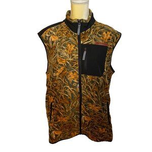 Simply Southern Camo Print Fleece Vest Large New!‎